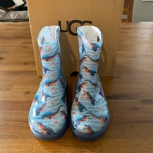 UGG Rain Boots Dino Rahjee 8 Toddler